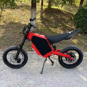 Bicicleta Eléctrica de Carga Rápida de 15000W 72V de Fábrica China, Batería de Litio de 75Ah, Ruedas de 19/21 Pulgadas, Modelo SS30, para Ciudad y Carretera, con Motor Trasero - Product Image 4