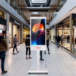 Machine de publicité portable d'intérieur de 27 pouces-Longue durée de vie de la batterie et écran tactile étanche pour la diffusion en direct et la signalisation numérique - Product Image 4