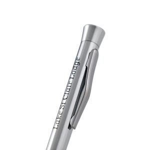 Penne Promozionali Economiche Usa e Getta, Penne Metalliche Sottili per Hotel Royal Palaces Leela Marriot e Four Seasons, con Logo Personalizzato - Product Image 3