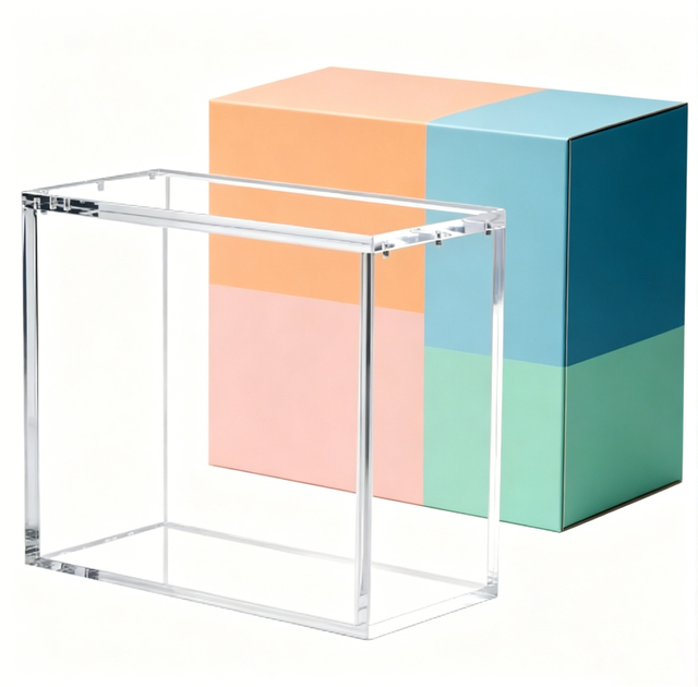 Clear Acrylic Eco-Friendly for ETB Display Box with Magnetic Lid Elite Trainer Protector Storage