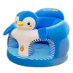 Baby Leren Stoel Pinguïn Dier Baby Sofa Stoelen