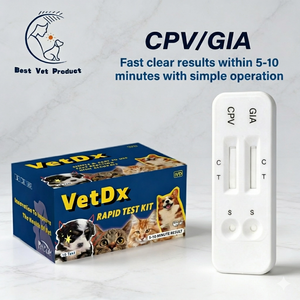 Prueba Rápida Combinada para Parvovirus Canino (CPV/CCV/GIA) Veterinaria - Product Image 1