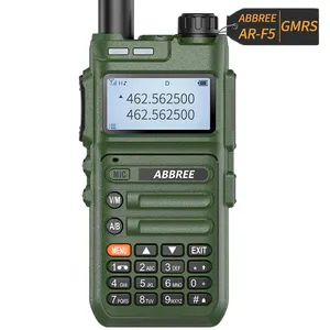 모조리 무전기 충전기 장거리-ABBREE AR-F5 워키 토키 자동 복사 주파수 GMRS 462-467MHz 고출력 햄 라디오 USB 충전기 장거리 양방향 라디오