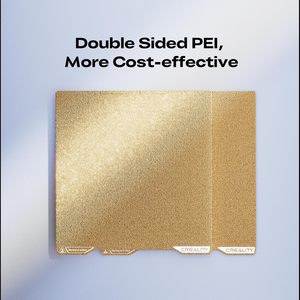 Placa de construcción Creality K2 PEI de 300x300 mm, doble cara, esmerilada, para impresora 3D - Product Image 6