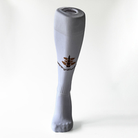 Happyzufeng nouveau Football antidérapant Long Tube sur le genou haut rayé Compression bas Sports de plein air Gym Football chaussettes