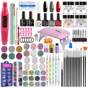 Nouveau kit de manucure avec perceuse électrique portable UV LED colorée 62 pièces/ensemble et sécheuse pour gel <span class=keywords><strong>à</strong></span> <span class=keywords><strong>ongles</strong></span> - Product Image 4