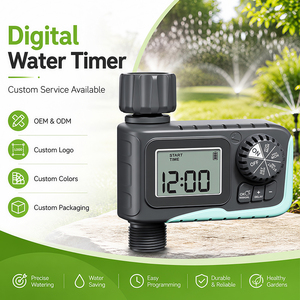 Temporizador <span class=keywords><strong>de</strong></span> <span class=keywords><strong>Riego</strong></span> Digital OEM IP65 con Pantalla LCD <span class=keywords><strong>de</strong></span> 2.5'', Retraso por Lluvia <span class=keywords><strong>de</strong></span> 24-72H, 116PSI, Programable para Manguera <span class=keywords><strong>de</strong></span> Jardín y <span class=keywords><strong>Riego</strong></span> por Goteo en Macizos Elevados - Product Image 1