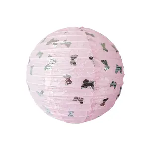 Festival decorativo boda fiesta redondo plegable <span class=keywords><strong>Lampion</strong></span> colgante arroz órgano papel linterna - Product Image 4