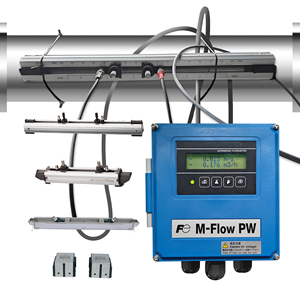 Débitmètre ultrasonique intelligent de haute précision M-Flow PW avec prise en charge OEM/ODM FLRE1YY3-1AYY-1+FSSA1YY1-YY-A DN25~200mm - Product Image 2