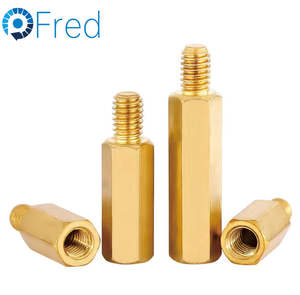 Custom Made M3 M6 M8 Male Aluminum Stainless Steel or Brass <b>Screws</b> Hexagon or Hex Head Standoff for PCB - Product Image 6