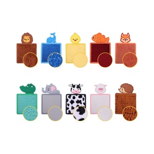 Set de Animales Sensoriales Liker, Juguete Perceptual de 10 Colores, Educativo Temprano, Calmante Emocional, Textura de Pelo Suave - Product Image 1