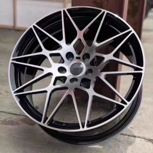 ล้อหน้ารถสีดำเงา19นิ้ว66.56 PCD 5*112 et 38 CB สำหรับ Mercedes GLA Audi Q3 Volkswagen Passat - Product Image 4