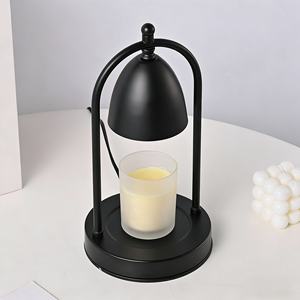 Wholesale Customizable Electric Candle Warmer <b>Lamp</b> with <b>Timer</b> Glass/Metal Construction Eco-Friendly Indoor/Outdoor Use - Product Image 4