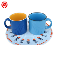 Tasse à café imprimée de haute qualité en gros tasse en céramique de luxe à bas prix
