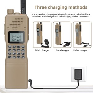 Baofeng AR152 PRO Talkie-walkie tactique étanche à la poussière et à l'eau avec positionnement GPS et programmation de fréquence via application Bluetooth - Product Image 3
