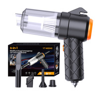 Mini Aspirateur Sans Fil Haute Puissance pour Voiture, Nettoyage Multi-Fonctions Souffleur d'Aspiration, Aspirateur à Main pour Automobile avec Design en Barre