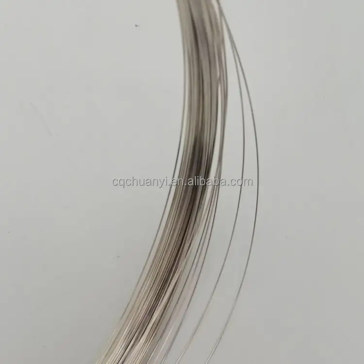 Diámetro. 0,1 ~ 2,0mm AgCU30Pd40 cinta de alambre plata copper30 palladium40 aleación de plata