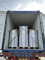 Rouleau de papier thermique en gros 55GSM 48GSM 60GSM pour systèmes de point de vente efficaces