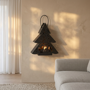 Black Tree Lantern - Product Image 1