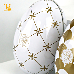 Tinsmaker trứng hình dạng <span class=keywords><strong>tin</strong></span> có thể <span class=keywords><strong>tin</strong></span> Hộp Tùy chỉnh kim loại có thể đóng gói cho Snack có thể tái chế giáng sinh kim loại hộp thiếc - Product Image 3