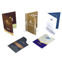 Porte-carte-clé d'hôtel imprimé sur mesure, pochette pour carte-clé en papier, enveloppe pour clé de chambre d'hôtel pour usage hôtelier