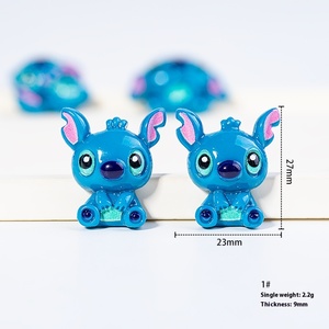 Phim Hoạt Hình Khâu Kem Keo Nhựa Tự Làm Phụ Kiện Điện Thoại Vỏ Vá Tóc Phụ Kiện Cho Trẻ Em Tủ Lạnh Sticker Trang Trí - Product Image 6