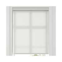 Persiana Enrollable Inteligente Tubular Motorizada con Batería, WiFi y Zigbee, Protección UV, Control por Voz, para Interiores, Balcón, Compatible con HomeKit