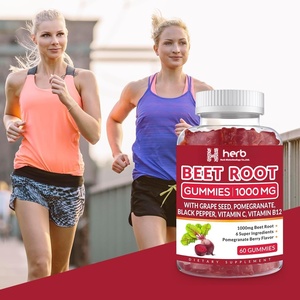 OEM/ODM Private Labels Wild-Cultivated Beet Seed Herbal Extract Liquid-Solid Extraction Supplement <b>Gummy</b> in Plastic Container - Product Image 4