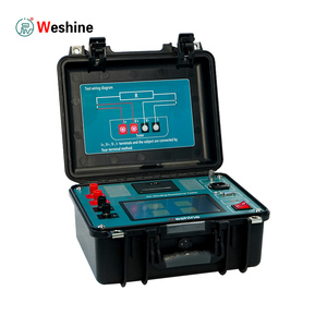 Weshine VS-3110 10A เครื่องทดสอบความต้านทานแบบหมุน220โวลต์ที่คดเคี้ยวมิลลิเมตรโอห์มมิเตอร์วัดแบบสัมผัส IP65ความแม่นยำสูง - Product Image 4