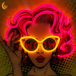 <span class=keywords><strong>Enseigne</strong></span> <span class=keywords><strong>néon</strong></span> RGB personnalisée en gros, tube acrylique flexible LED 3D doré pour la décoration de parcs, cafés, Noël et happy hour - Product Image 6