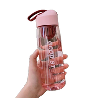 Bouteille d'eau portable en plastique grande capacité pour le sport et l'extérieur 550ml/650ml/750ml – Bouteille d'eau professionnelle