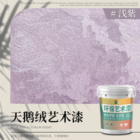 Peinture murale intérieure acrylique à base d'eau de haute qualité fournie par le fabricant pour les peintures de salon