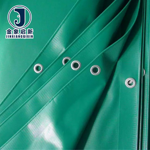 Bâche PVC enduite verte robuste JX, prix usine, auvent imperméable pour devanture de magasin, couverture de pluie personnalisée pour magasins - Product Image 4