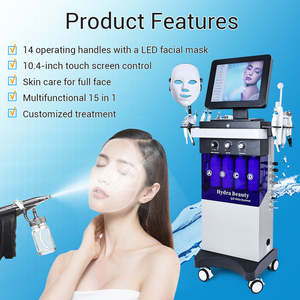 Máquina de Microdermoabrasión 15 en 1, Máquina de Dermoabrasión, Máquina Facial de Hidrodermoabrasión - Product Image 5