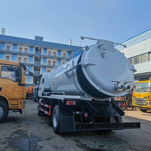 1suzu Giga 12m³ Vacuum Sewage <b>Suction</b> Truck Fecal <b>Suction</b> Vehicle Septic Tank <b>Pump</b> Truck for Sale - Product Image 6