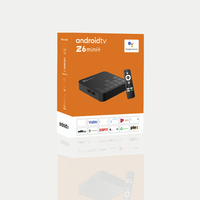 2025 el más nuevo Z6 Mini Plus Smart Set-Top Box TV Box Amlogic S905L3 Android 14 Quad Core con 8GB 16GB Media Player Z6MINI PLUS
