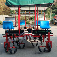 Transplanteur de précision tracté LiGeng pour semis de brocoli et de choux-fleurs, hauteur 15 cm, multi-rangs (1 à 7 rangs), Shandong