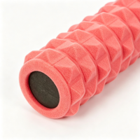 Rouleau de massage en mousse pour le yoga, rouleau massant à picots solides pour soulager les douleurs musculaires et la thérapie des points de pression