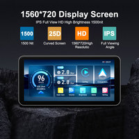 Top Navi 5 secondes démarrage rapide avant arrière double 2K 1440P HD moteur dashcam 6.25 pouces moto carplay fabricants ipx7