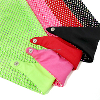 Luxe Autre Écharpe Fête Paillettes Foulard Mouchoirs Cristal Maille Femmes Club Écharpe