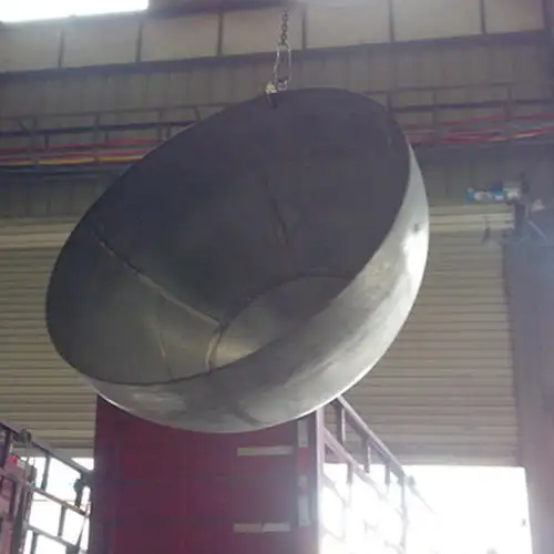 stainless steel dished heads for pressure vessels