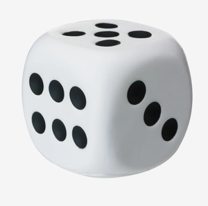 Boules anti-stress personnalisées en forme de dés, jouets de compression promotionnels pour jeux, avec logo imprimé, plusieurs couleurs, cadeau en gros - Product Image 3