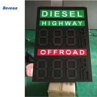 Affichage du prix du carburant à LED pour station-service