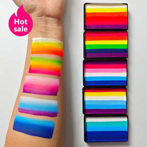 Bulk 69g Children's Face Body Paint Natural Plant-Based Skin Harmless Highly Pigmented Water-Soluble Customized Colors for All - Product Image 2