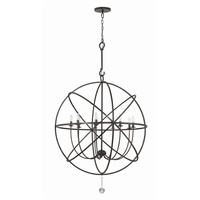 Lustre moderne minimaliste en forme de sphère, cage en fer forgé, hauteur réglable, lampe suspendue au plafond pour salon, décoration d'hôtel