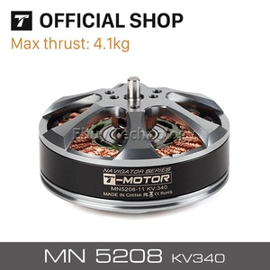 T-MOTOR MN5208 KV340 Parfait Dynamique Blance Haute Vitesse de Réponse Brushless Outrunner Moteur Électrique pour Drone Moteur 1kw Tmotor - Product Image 2