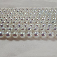 Top qualité 4-12mm cristal verre Mapei plein trou perles lumineuses perles en vrac perle Bracelet collier bijoux à bricoler soi-même accessoires