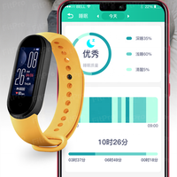 Nouvelle Montre Connectée Étanche M5 Mi Fitness BLE 2026 avec Moniteur de Fréquence Cardiaque, Bracelet Intelligent et Appel Téléphonique BT – Bracelet Connecté M5