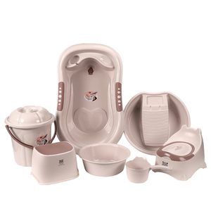 Ensemble de <span class=keywords><strong>baignoire</strong></span> pour bébé 7 pièces/ensemble, prix de gros, un cadeau spécial et attentionné pour votre ange, à prix abordable - Product Image 4