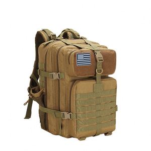 Sac à dos tactique de grande taille en camouflage, 45L, Molle, pour la randonnée en plein air, la randonnée pédestre - Product Image 2